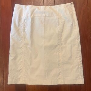 Marc Cain Cream Pencil Skirt Size N5/US 10
